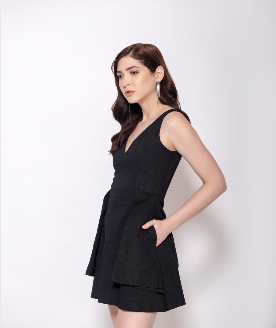 Black Skater Dress