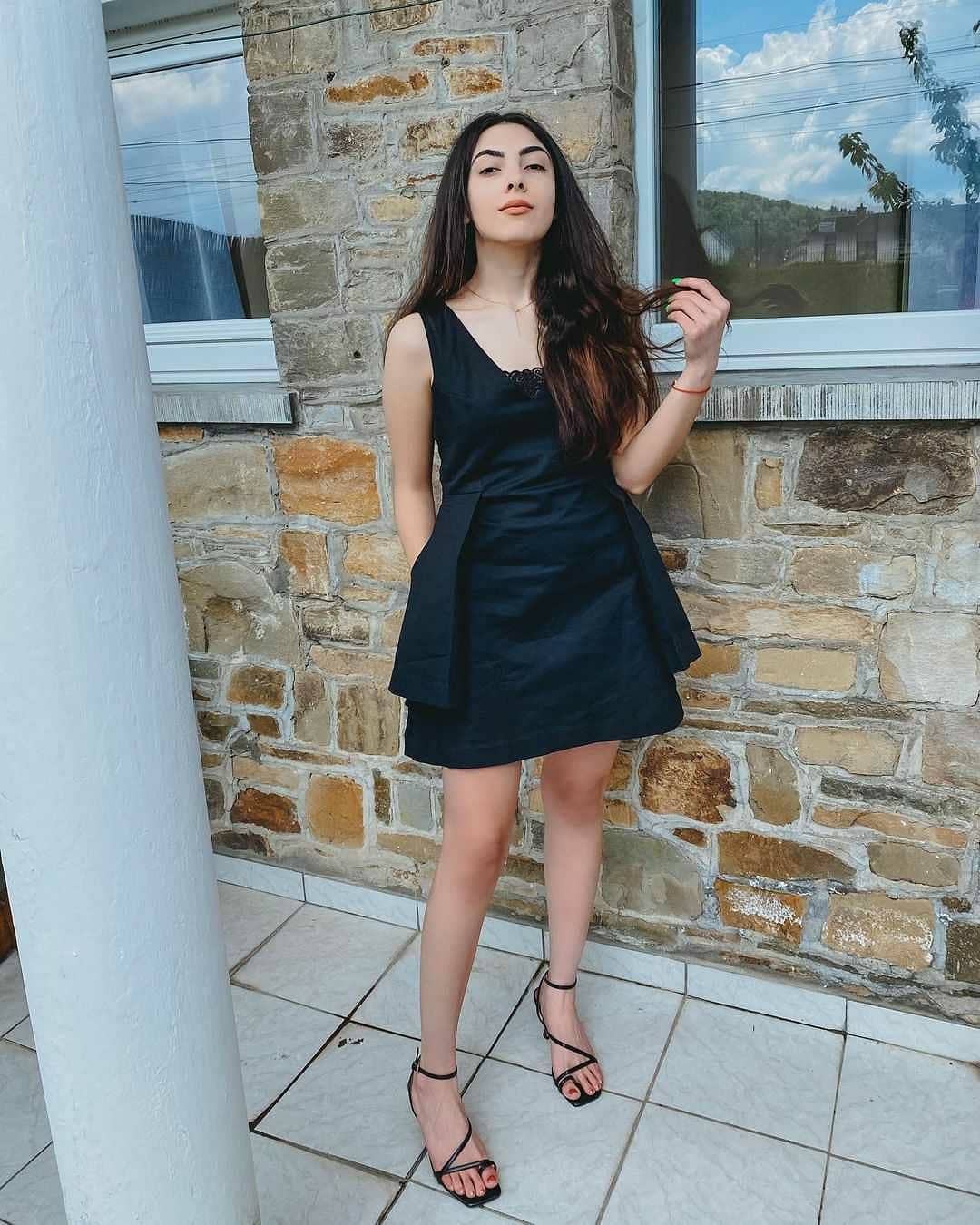 Black Skater Dress