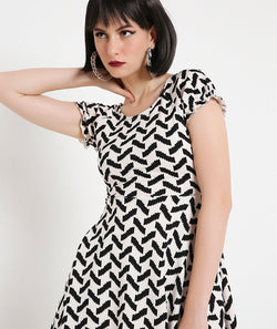 Worm Dress with Back Detail