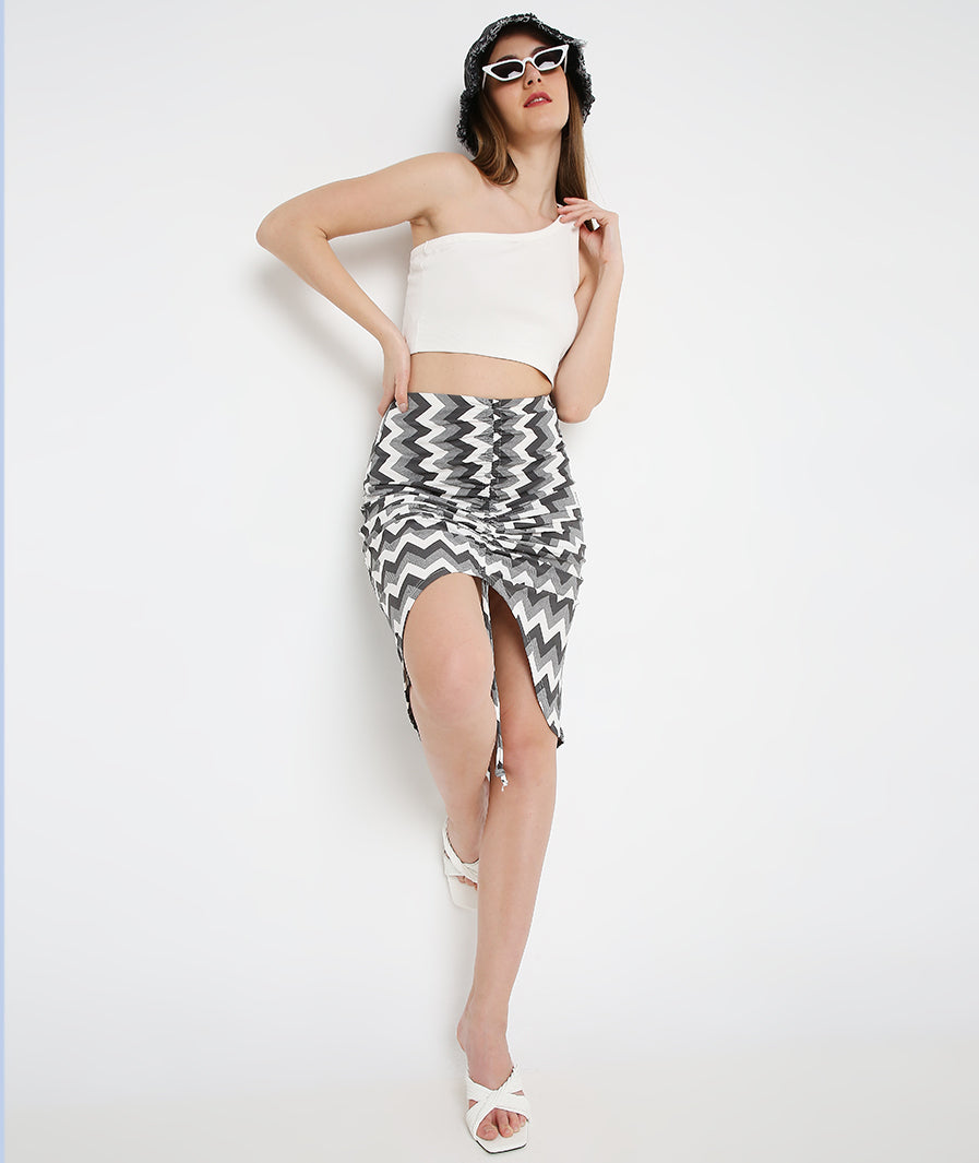 Zic Zac  Drawstring Skirt